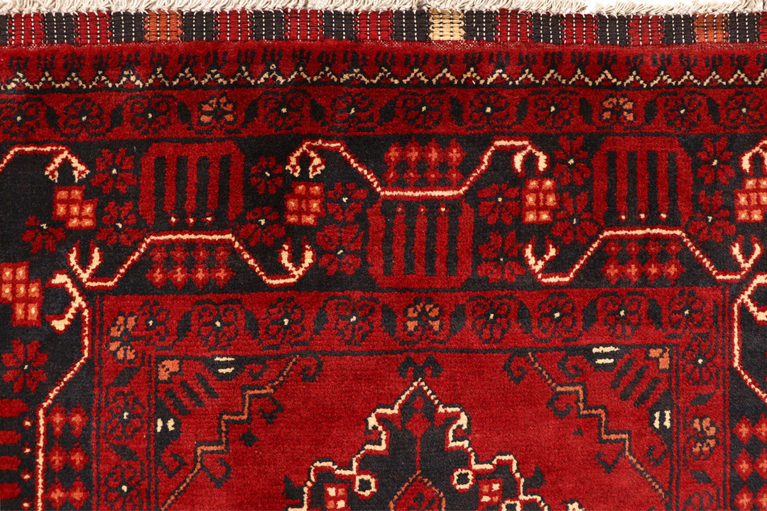 Dark Red Khal Mohammadi 3' x 6' 4 - No. 69016 - ALRUG Rug Store