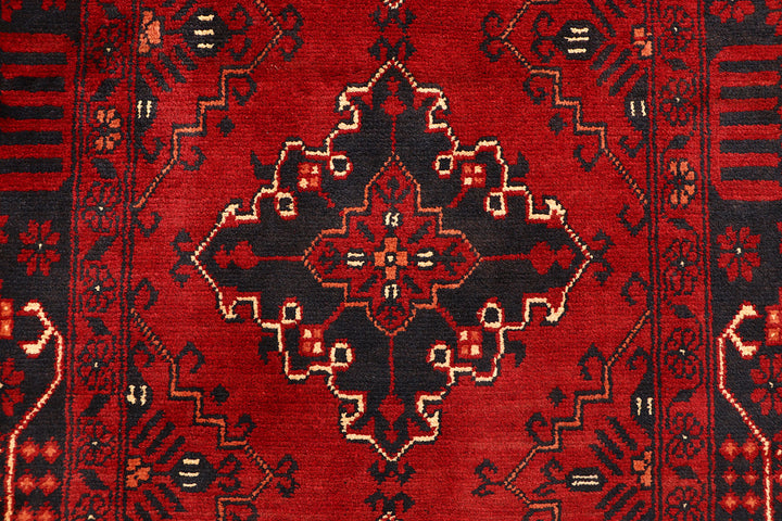 Dark Red Khal Mohammadi 3' x 6' 4 - No. 69016 - ALRUG Rug Store