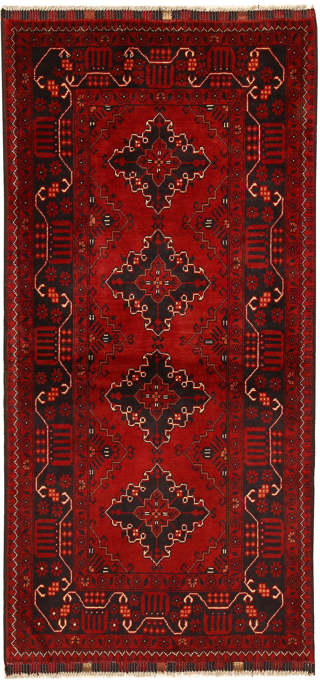 Dark Red Khal Mohammadi 3' x 6' 4 - No. 69016 - ALRUG Rug Store