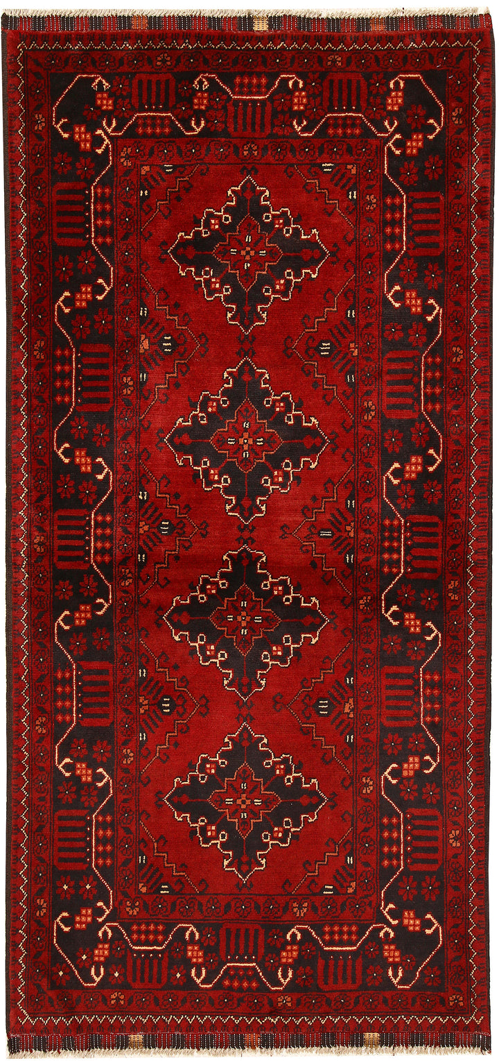 Dark Red Khal Mohammadi 3' x 6' 4 - No. 69016 - ALRUG Rug Store