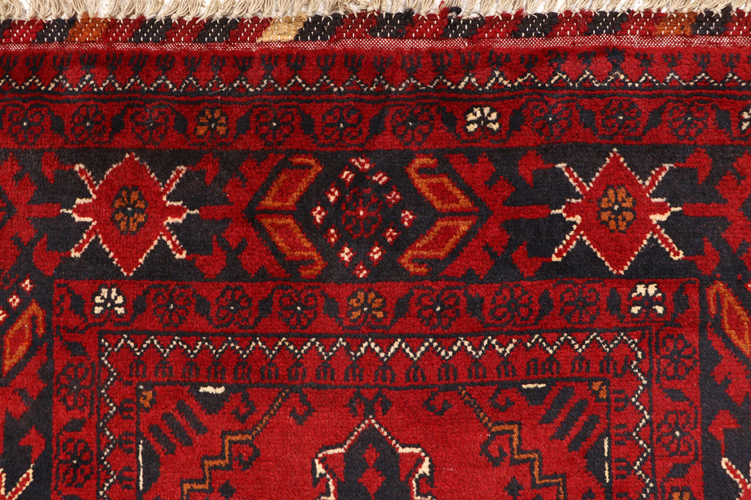 Dark Red Khal Mohammadi 2' 7 x 6' 3 - No. 69017