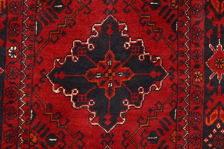 Dark Red Khal Mohammadi 2' 7 x 6' 3 - No. 69017