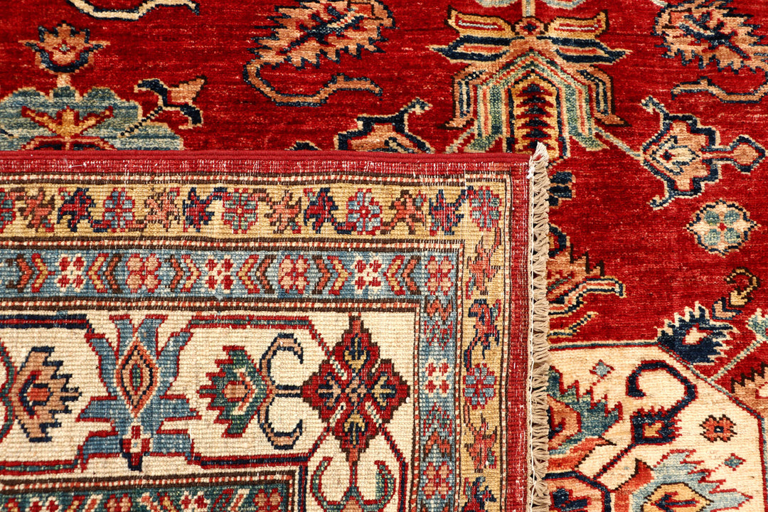 Firebrick Kazak 5' 6 x 7' 8 - No. 69027 - ALRUG Rug Store