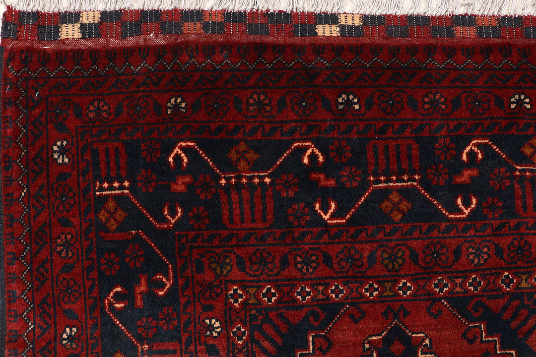 Dark Red Khal Mohammadi 6'  3" x 9'  4" - No. QA52159