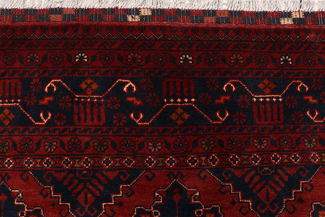 Dark Red Khal Mohammadi 6'  3" x 9'  4" - No. QA52159