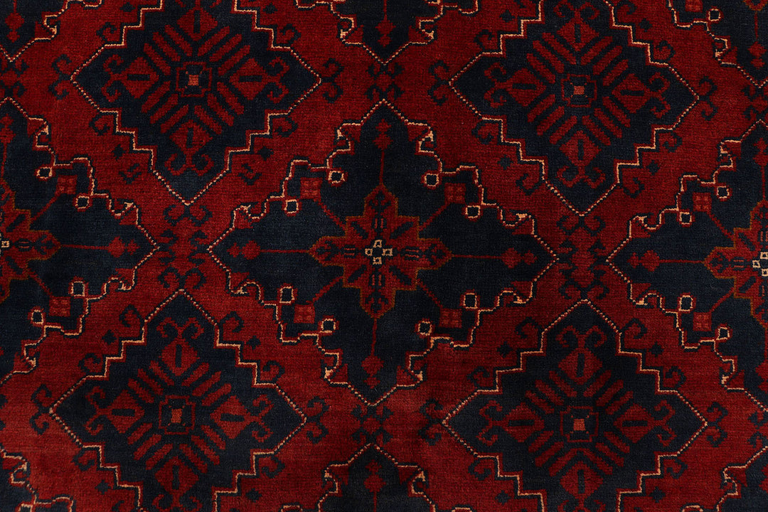 Dark Red Khal Mohammadi 6'  3" x 9'  4" - No. QA52159