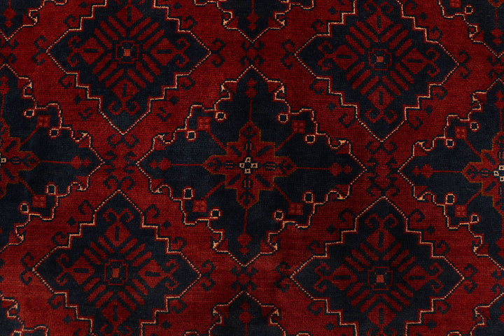 Dark Red Khal Mohammadi 6'  3" x 9'  4" - No. QA52159