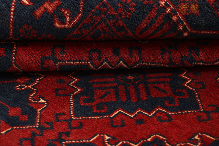 Dark Red Khal Mohammadi 6'  3" x 9'  4" - No. QA52159