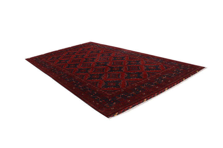 Dark Red Khal Mohammadi 6'  3" x 9'  4" - No. QA52159