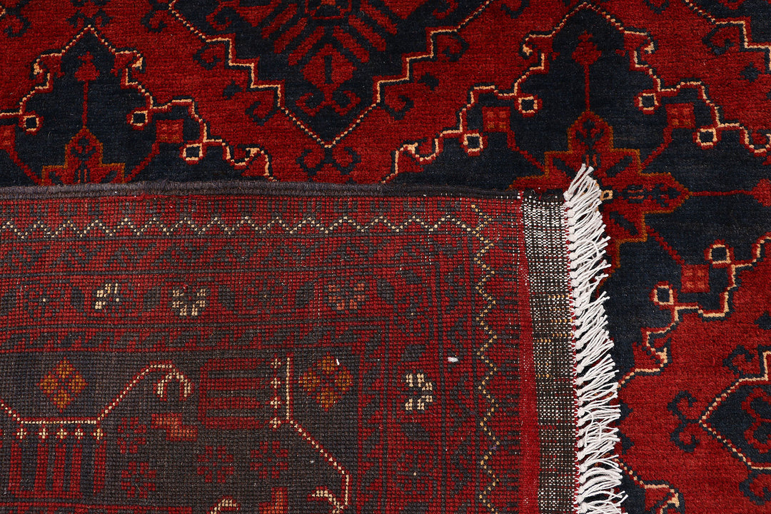 Dark Red Khal Mohammadi 6'  3" x 9'  4" - No. QA52159