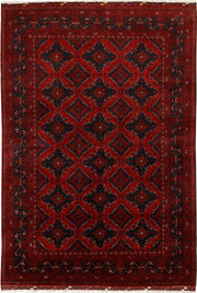 Dark Red Khal Mohammadi 6'  3" x 9'  4" - No. QA52159