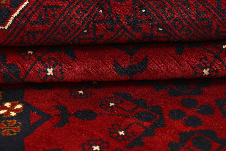 Dark Red Khal Mohammadi 6'  4" x 9'  7" - No. QA40923