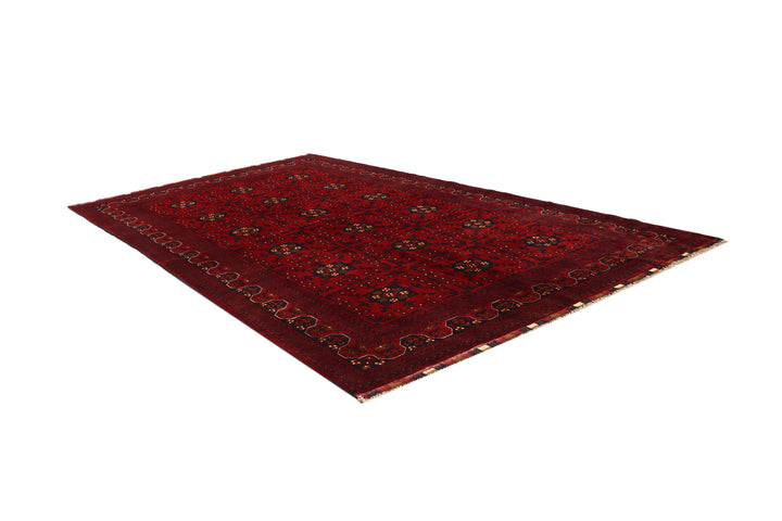Dark Red Khal Mohammadi 6'  4" x 9'  7" - No. QA40923