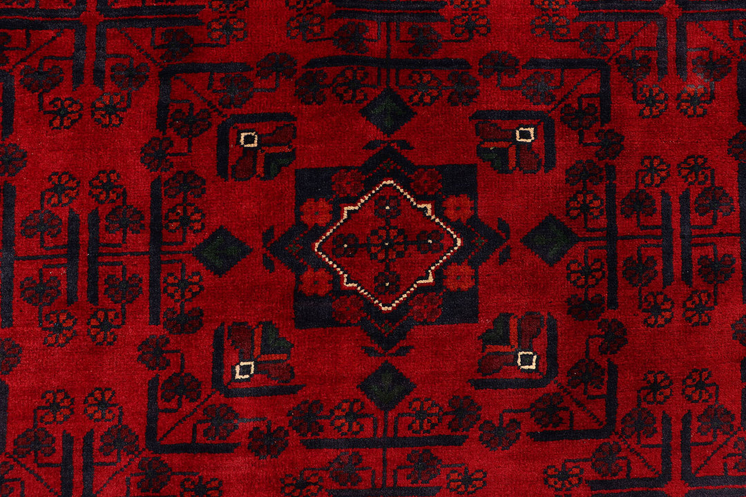 Dark Red Khal Mohammadi 6'  5" x 9'  8" - No. QA21302