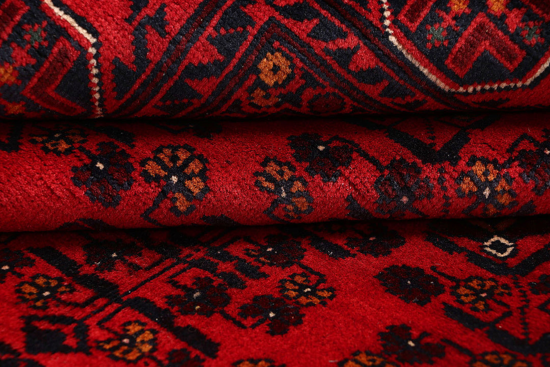 Dark Red Khal Mohammadi 6' 6 x 9' 10 - No. 69042