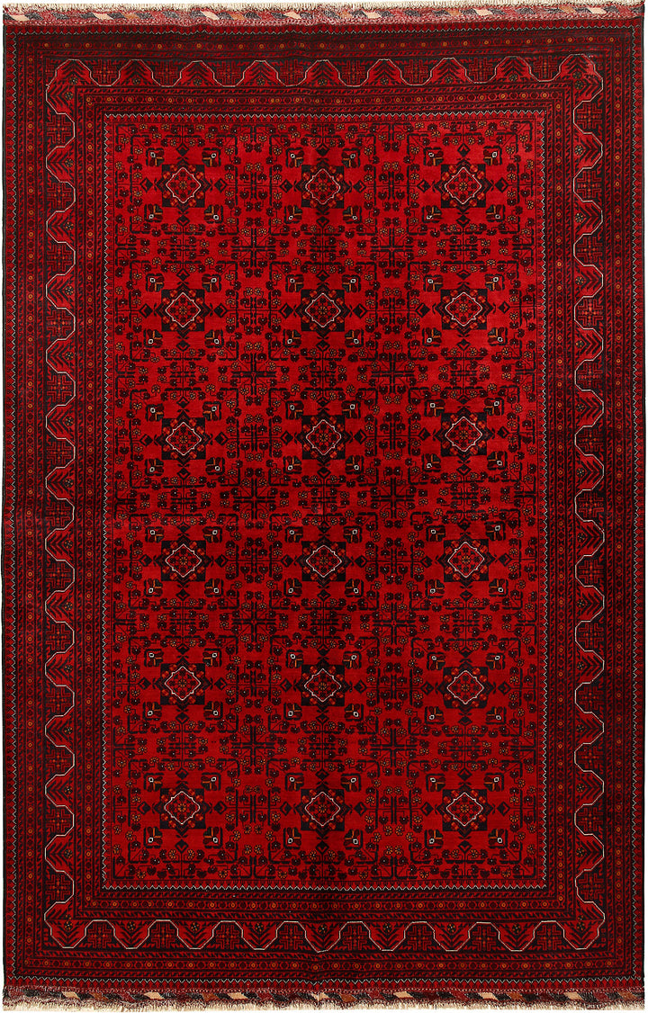 Dark Red Khal Mohammadi 6' 6 x 9' 10 - No. 69042