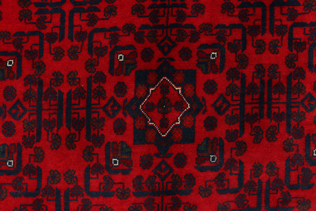 Dark Red Khal Mohammadi 6'  8" x 9'  6" - No. QA26910