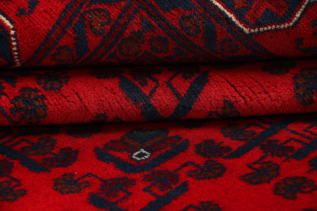 Dark Red Khal Mohammadi 6'  8" x 9'  6" - No. QA26910