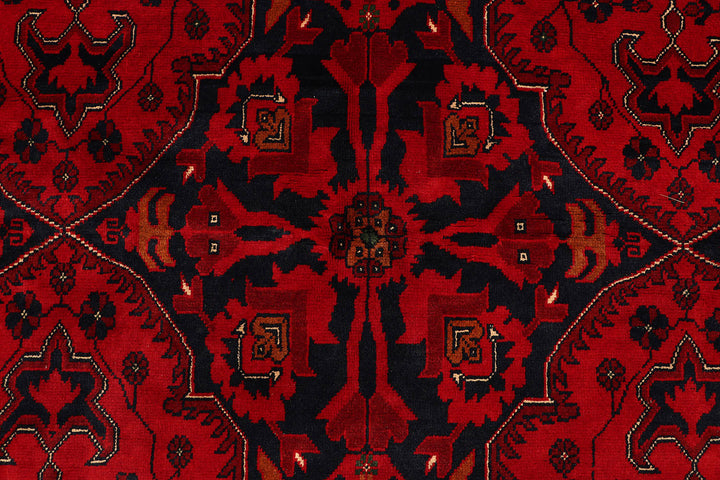 Dark Red Khal Mohammadi 6'  7" x 9'  10" - No. QA63350