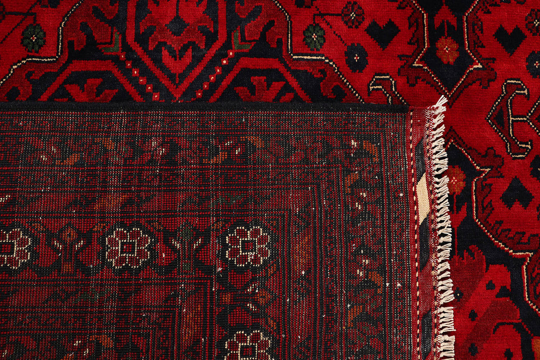 Dark Red Khal Mohammadi 6'  7" x 9'  10" - No. QA63350