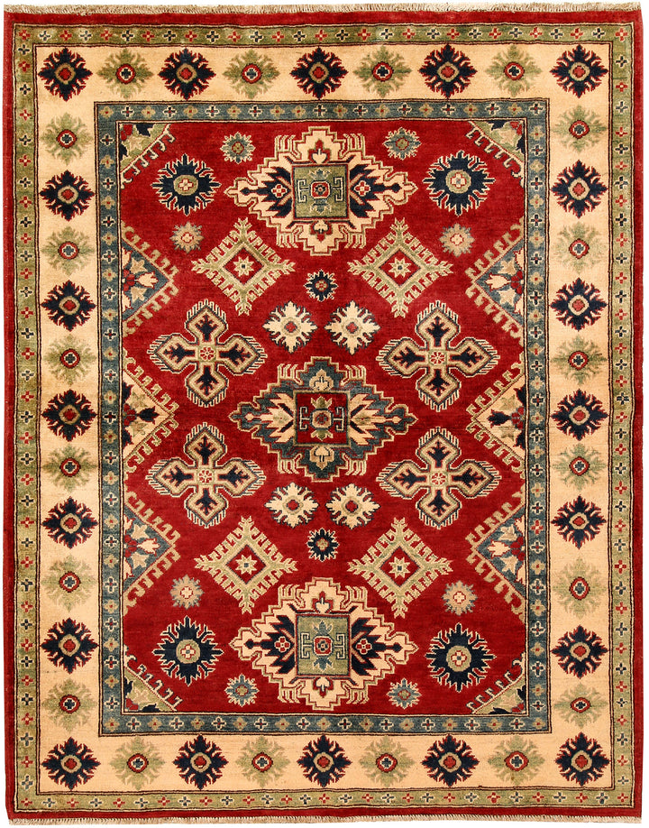 Firebrick Kazak 5' x 6' 4 - No. 69067 - ALRUG Rug Store