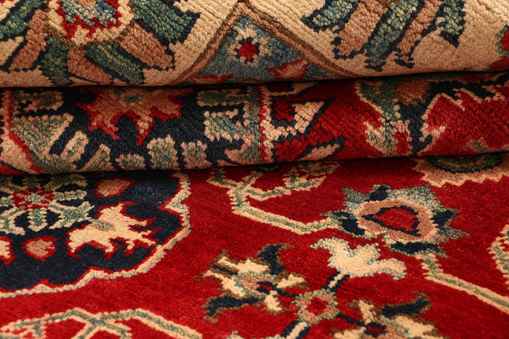 Firebrick Kazak 4' 8 x 7' 1 - No. 69072 - ALRUG Rug Store