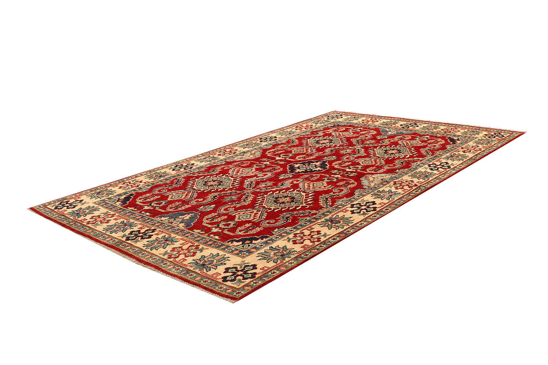 Firebrick Kazak 4' 8 x 7' 1 - No. 69072 - ALRUG Rug Store