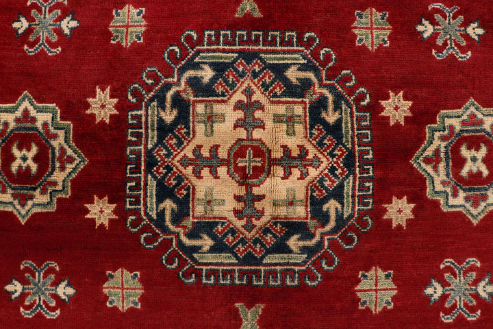 Firebrick Kazak 6' 7 x 9' 9 - No. 69077 - ALRUG Rug Store