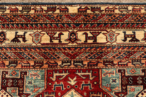 Multi Colored Kazak 5' 9 x 8' - No. 69080