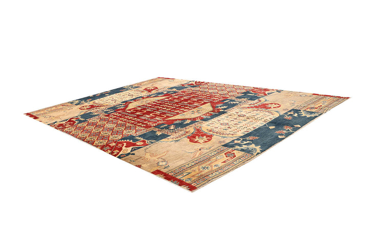 Multi Colored Kazak 8' x 9' 8 - No. 69088 - ALRUG Rug Store
