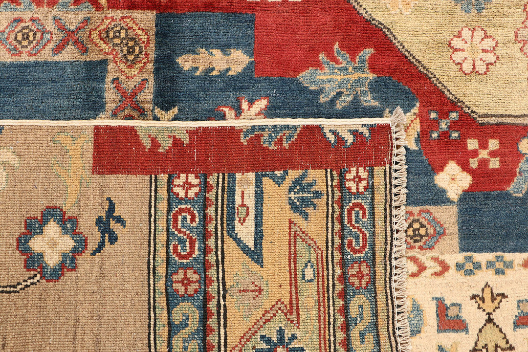 Multi Colored Kazak 8' x 9' 8 - No. 69088 - ALRUG Rug Store