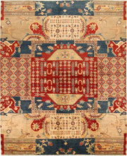 Multi Colored Kazak 8' x 9' 8 - No. 69088 - ALRUG Rug Store