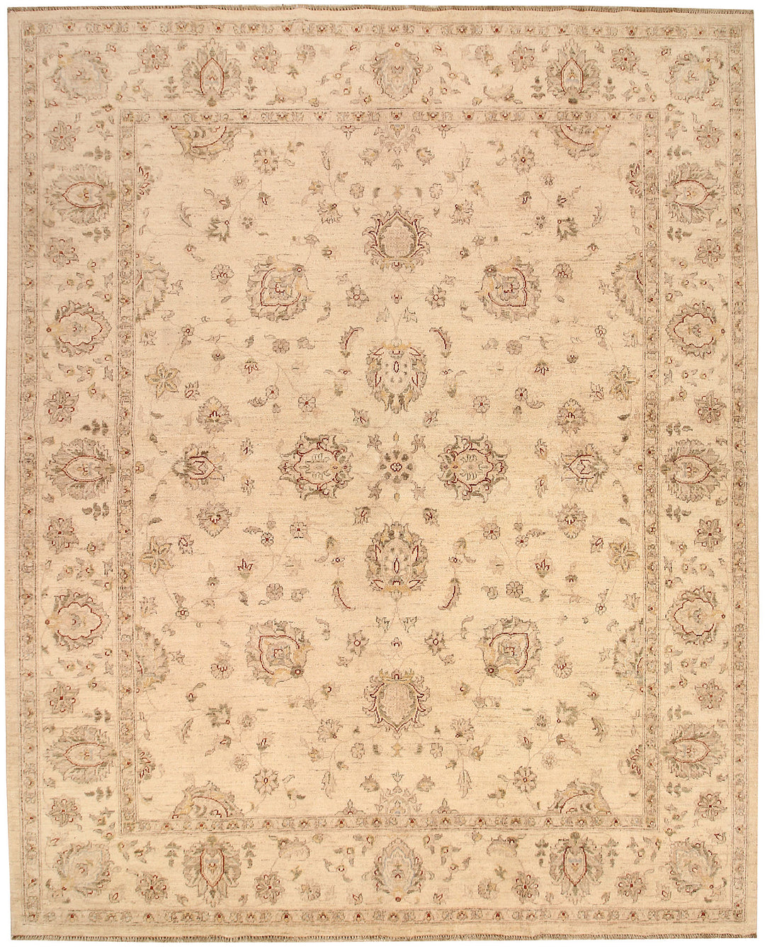Blanched Almond Ziegler 7' 10 x 9' 8 - No. 69091 - ALRUG Rug Store