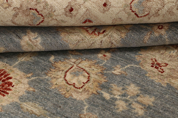 Dark Grey Ziegler 6' 6 x 9' 9 - No. 69093