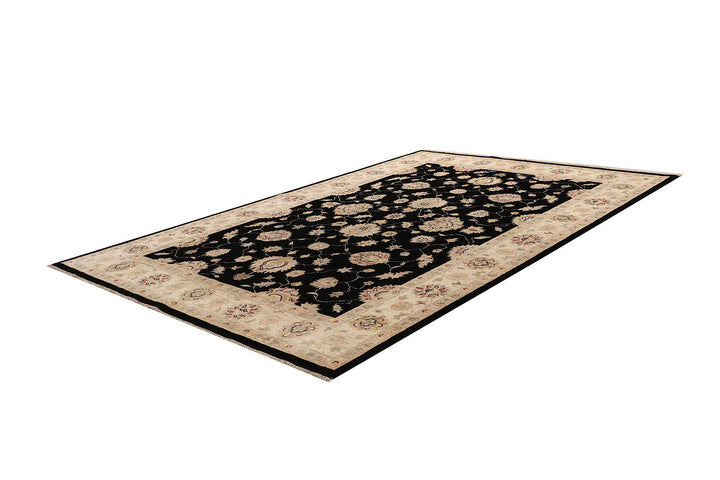 Black Ziegler 5'  8" x 7'  10" - No. QA71150