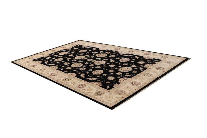 Black Ziegler 5'  8" x 7'  10" - No. QA71150