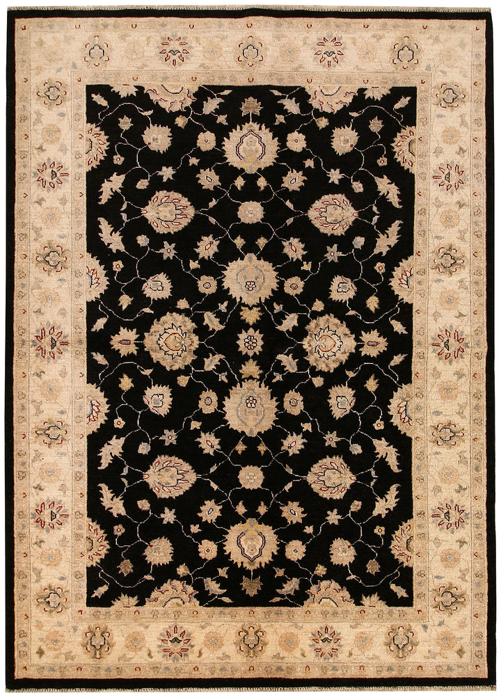 Black Ziegler 5'  8" x 7'  10" - No. QA71150