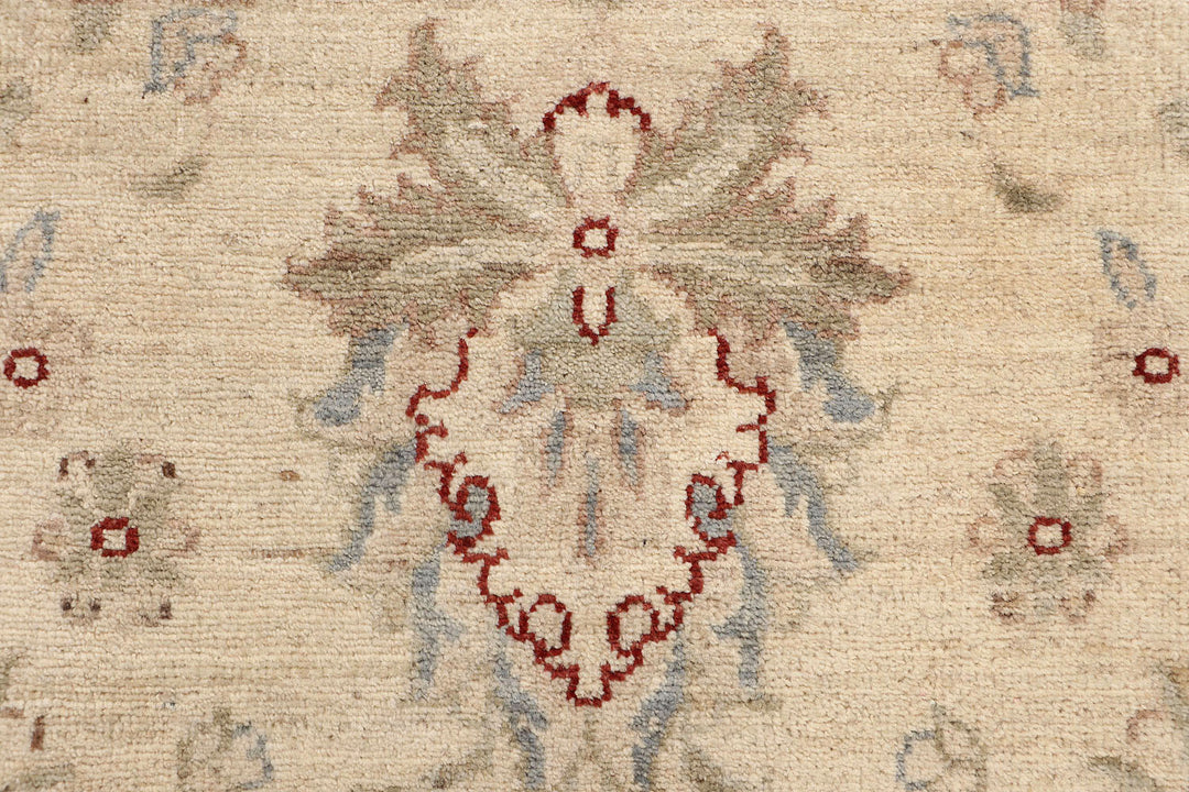 Tan Oushak 2'  9" x 9'  9" - No. QA48464