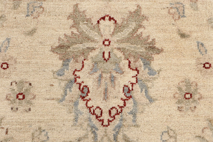 Tan Oushak 2'  9" x 9'  9" - No. QA48464