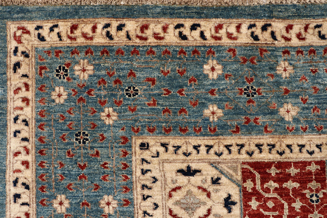 Multi Colored Mamluk 6'  6" x 9'  8" - No. QA34455