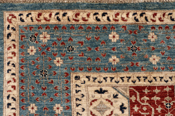 Multi Colored Mamluk 6'  6" x 9'  8" - No. QA34455