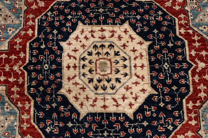 Multi Colored Mamluk 6'  6" x 9'  8" - No. QA34455