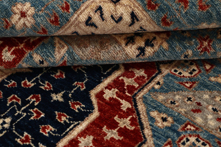 Multi Colored Mamluk 6'  6" x 9'  8" - No. QA34455