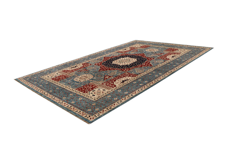 Multi Colored Mamluk 6'  6" x 9'  8" - No. QA34455