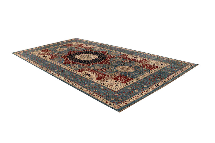 Multi Colored Mamluk 6'  6" x 9'  8" - No. QA34455