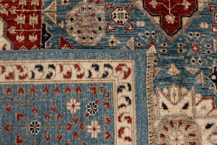 Multi Colored Mamluk 6'  6" x 9'  8" - No. QA34455