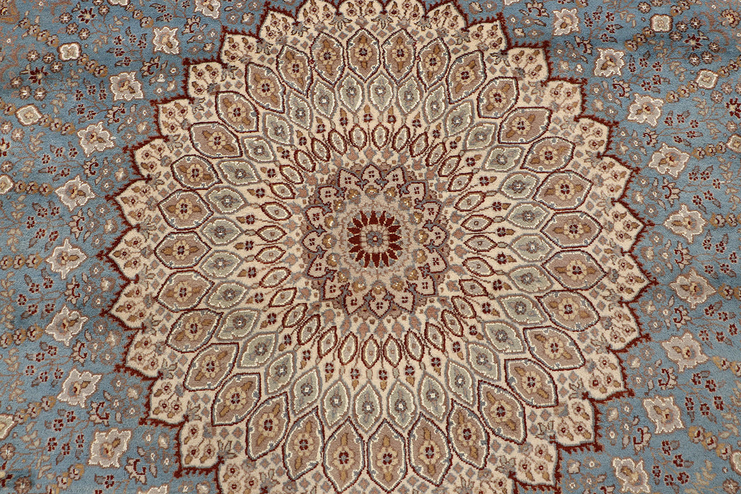 Light Slate Grey Gombud 9' 2 x 12' 2 - No. 69120 - ALRUG Rug Store