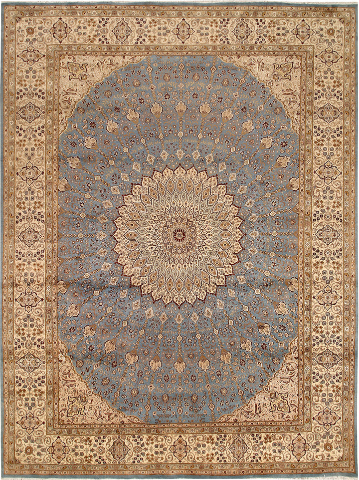 Light Slate Grey Gombud 9' 2 x 12' 2 - No. 69120 - ALRUG Rug Store