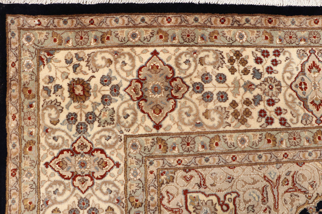 Midnight Blue Gombud 9' x 12' 5 - No. 69121 - ALRUG Rug Store