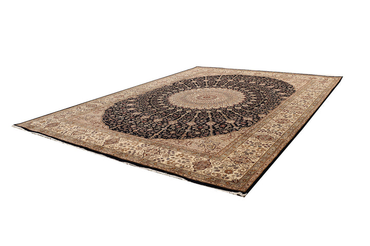 Midnight Blue Gombud 9' x 12' 5 - No. 69121 - ALRUG Rug Store